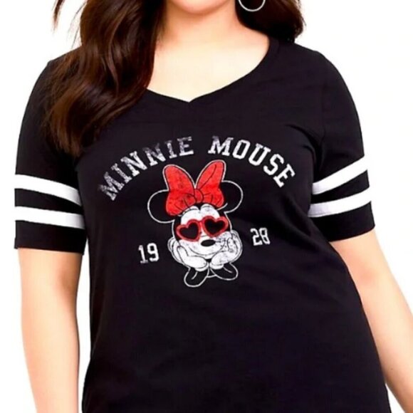 TORRID  Disney Minnie Mouse Football Shirt Size 2 - Picture 3 of 12